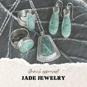 Jade Jewelry, rings, earrings, necklace, Indonesian Jade Jewelry